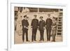 King George V visiting the fleet, November 1917 (1935)-Unknown-Framed Photographic Print