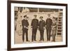King George V visiting the fleet, November 1917 (1935)-Unknown-Framed Photographic Print
