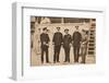 King George V visiting the fleet, November 1917 (1935)-Unknown-Framed Photographic Print