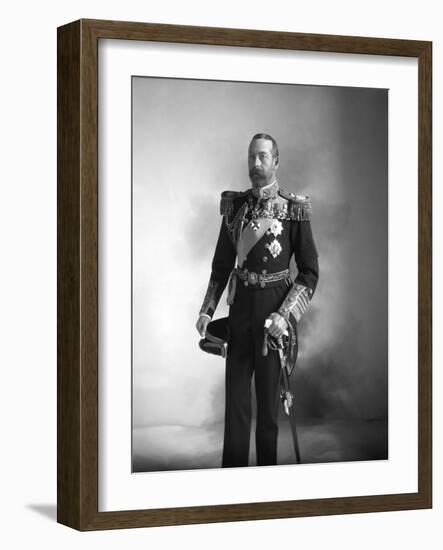 King George V-James Lafayette-Framed Giclee Print