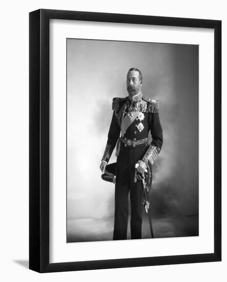 King George V-James Lafayette-Framed Giclee Print