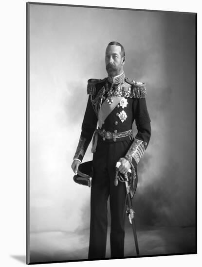 King George V-James Lafayette-Mounted Giclee Print