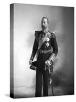 King George V-James Lafayette-Stretched Canvas