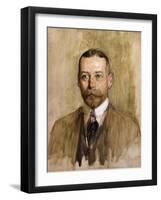 King George V-Solomon Joseph Solomon-Framed Giclee Print