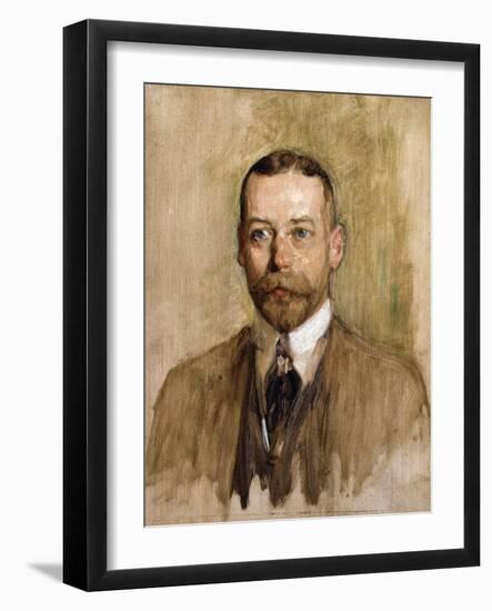 King George V-Solomon Joseph Solomon-Framed Giclee Print