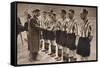 King George Vi and Queen Elizabeth Attend the Association Football Cup Final, 1937-null-Framed Stretched Canvas