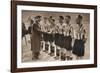 King George Vi and Queen Elizabeth Attend the Association Football Cup Final, 1937-null-Framed Photographic Print