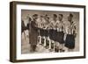 King George Vi and Queen Elizabeth Attend the Association Football Cup Final, 1937-null-Framed Photographic Print