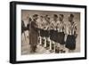 King George Vi and Queen Elizabeth Attend the Association Football Cup Final, 1937-null-Framed Photographic Print