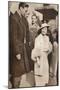 King George Vi and Queen Elizabeth Leaving a Reheasal from their Coronation, 1937-null-Mounted Photographic Print