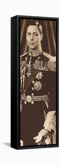 'King George VI', c1935 (1937)-Unknown-Framed Stretched Canvas