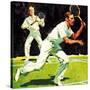 King George Vi Played in the Men's Doubles at Wimbledon in 1926-McConnell-Stretched Canvas