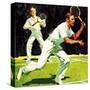 King George Vi Played in the Men's Doubles at Wimbledon in 1926-McConnell-Stretched Canvas