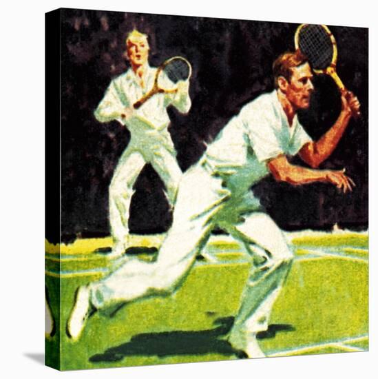 King George Vi Played in the Men's Doubles at Wimbledon in 1926-McConnell-Stretched Canvas