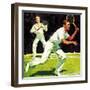 King George Vi Played in the Men's Doubles at Wimbledon in 1926-McConnell-Framed Giclee Print