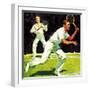 King George Vi Played in the Men's Doubles at Wimbledon in 1926-McConnell-Framed Giclee Print