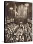 King George Vis Coronation Procession, Westminster Abbey, 1937-null-Stretched Canvas