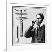 King Gillette's Safety Razor with Replaceable Blade, 1905-null-Framed Giclee Print