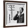 King Gillette's Safety Razor with Replaceable Blade, 1905-null-Framed Giclee Print