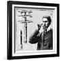 King Gillette's Safety Razor with Replaceable Blade, 1905-null-Framed Giclee Print