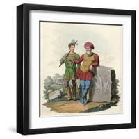 King Gorm of Denmark-Charles Hamilton Smith-Framed Art Print