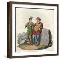 King Gorm of Denmark-Charles Hamilton Smith-Framed Art Print