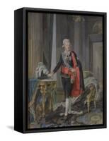 King Gustav III of Sweden (1746-92) 1792-Niclas II Lafrensen-Framed Stretched Canvas