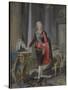 King Gustav III of Sweden (1746-92) 1792-Niclas II Lafrensen-Stretched Canvas