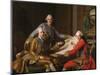 King Gustav III of Sweden and His Brothers, 1771-Alexander Roslin-Mounted Premium Giclee Print