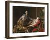 King Gustav III of Sweden and his Brothers, 1771-Alexander Roslin-Framed Giclee Print