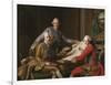 King Gustav III of Sweden and his Brothers, 1771-Alexander Roslin-Framed Giclee Print