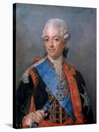 King Gustav III-Gustav Lundberg-Stretched Canvas