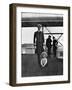 King Haakon VII of Norway (1872-195) with His Son Olav (1903-199), 1908-null-Framed Giclee Print