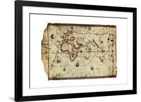 King Hamy' Navigational Chart, 1502-Amerigo Vespucci-Framed Giclee Print