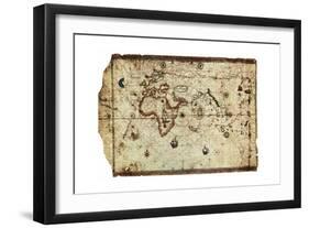 King Hamy' Navigational Chart, 1502-Amerigo Vespucci-Framed Giclee Print
