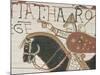 King Harold Arriving from North to Confront William, Bayeux Tapestry, Normandy, France-Walter Rawlings-Mounted Photographic Print