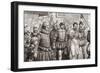 King Henri III of France Doing Penance by Walking Through the Streets of Paris-Pat Nicolle-Framed Giclee Print