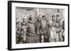 King Henri III of France Doing Penance by Walking Through the Streets of Paris-Pat Nicolle-Framed Giclee Print