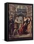 King Henri IV of France with Marie De 'Medici in 16Th Century (Lithograph)-Peter Paul (after) Rubens-Framed Stretched Canvas