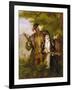 King Henry and Anne Boleyn Deer Shooting in Windsor Forest, 1903-William Powell Frith-Framed Giclee Print