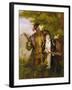 King Henry and Anne Boleyn Deer Shooting in Windsor Forest, 1903-William Powell Frith-Framed Giclee Print