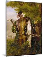 King Henry and Anne Boleyn Deer Shooting in Windsor Forest, 1903-William Powell Frith-Mounted Giclee Print
