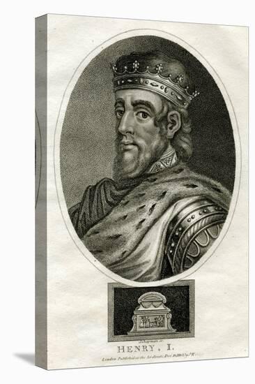King Henry I of England-J Chapman-Stretched Canvas