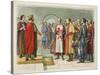 King Henry III and His Parliament-James William Edmund Doyle-Stretched Canvas