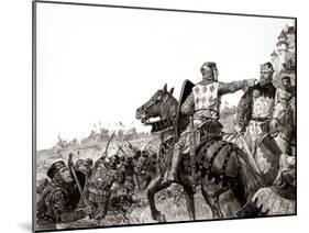 King Henry III and Simon De Montfort-Kenneth John Petts-Mounted Giclee Print