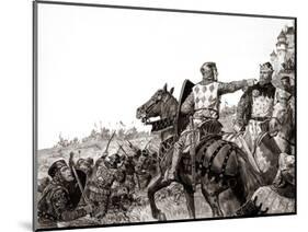 King Henry III and Simon De Montfort-Kenneth John Petts-Mounted Giclee Print