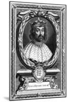 King Henry III of England-P Vanderbanck-Mounted Giclee Print