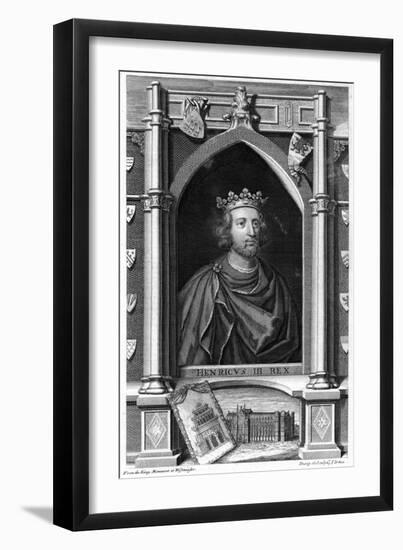 King Henry III-George Vertue-Framed Giclee Print