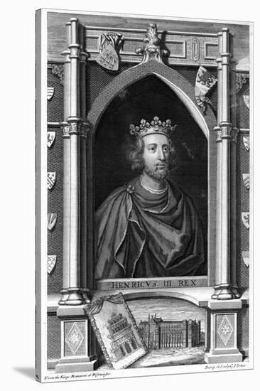 King Henry III-George Vertue-Stretched Canvas