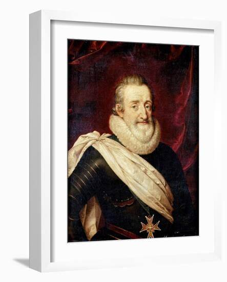 King Henry IV of France-Frans Francken the Younger-Framed Giclee Print